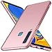 Produktbild Conie CP29865 Classic Plain Kompatibel mit Samsung Galaxy A9 2018, Hülle Basic Ultradünn Slim Cover Handyhüllen PC Bumper Schutzhülle für Galaxy A9 2018 Case Matt Rosegold