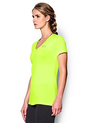 Image of Under Armour Womens Tech V-Neck Twist Short-Sleeve T-Shirt