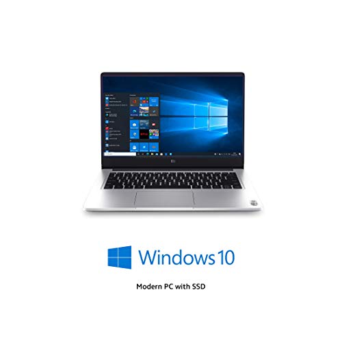 Image of MI Notebook 14 Intel Core i5-10210U 10th Gen 14 inches(35cm) Business Laptop(8GB /512GB SSD /Windows 10 Home /UHD Graphics /Silver /1.5Kg), XMA1901-FA