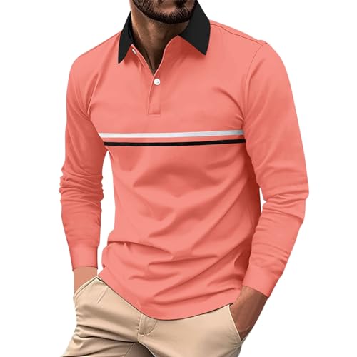 T-shirt basique de golf style polo à manches courtes en coton homme