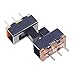 20pcs Slide Switch 2 Position 3 Pin SPDT 1P2T Through Hole PCB Panel Mini Vertical Knob Height 4.0mm SS12F17G4