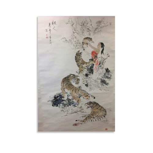 G̔l|X^[ (21) EH[A[g  G xbh[ rO ǂ̊G16x24inch(40x60cm)