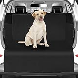 Ajuste universal：El tamaño de esta alfombrilla de cubierta de maletero impermeable es 183 * 104 * 35 cm. Con correas ajustables y hebilla, es suficiente para casi el maletero SUV.