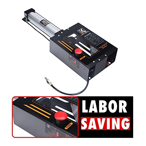 Kanbol 12Oz/16Oz Pneumatic Can Crusher,Wall Mounted Soda Beer Air Can Crusher Smasher With Automatic Discharge-Black #TOP4