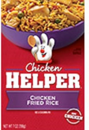 Amazon.com : Chicken Helper Rice Dinner Kit - Chicken Fried Rice - 7.1 ...