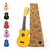 CB SKY Soprano Ukulele 21'/53 cm para crianças, iniciantes e estudantes (Amarelo)