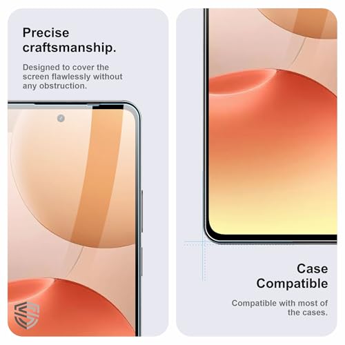 Image of Military-Grade Gorilla Tempered Glass For Realme P4x (6.78 Inch) With Installation Kit | Edge to Edge Coverage | Black
