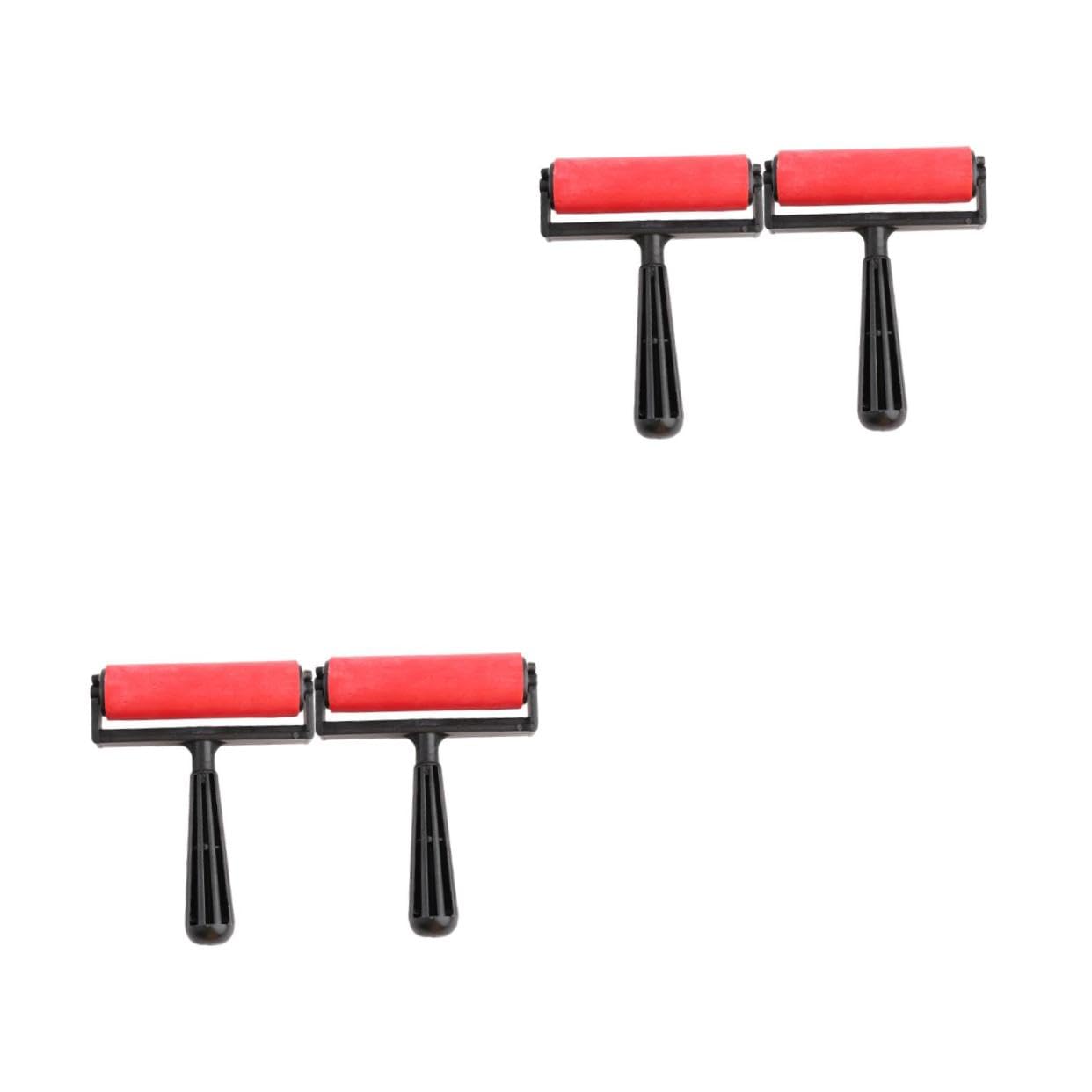 Outils de peinture plastique pour impression et estampage SHINEOFI, lot de 4 pièces d'art