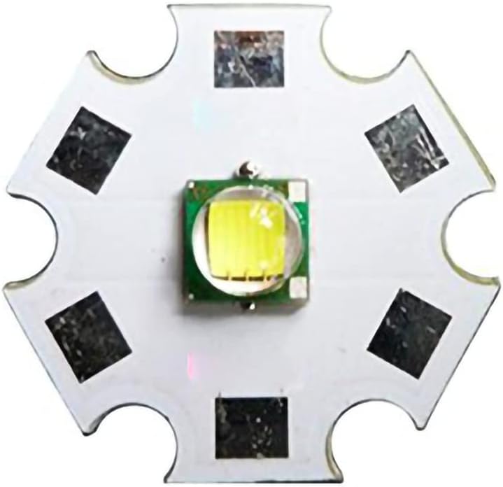XINXINGYUAN Original LED Chip 10W Cool White 6500K 3V 3A LED Lamp Light Emitter Chip DIY with 20mm Star PCB Base
