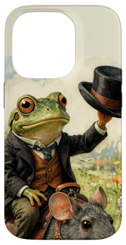 Dapper Frog ��n�}�E�X ���ς��ȃR�e�[�W�R�A �X�}�z�P�[�X iPhone 14 Pro �p