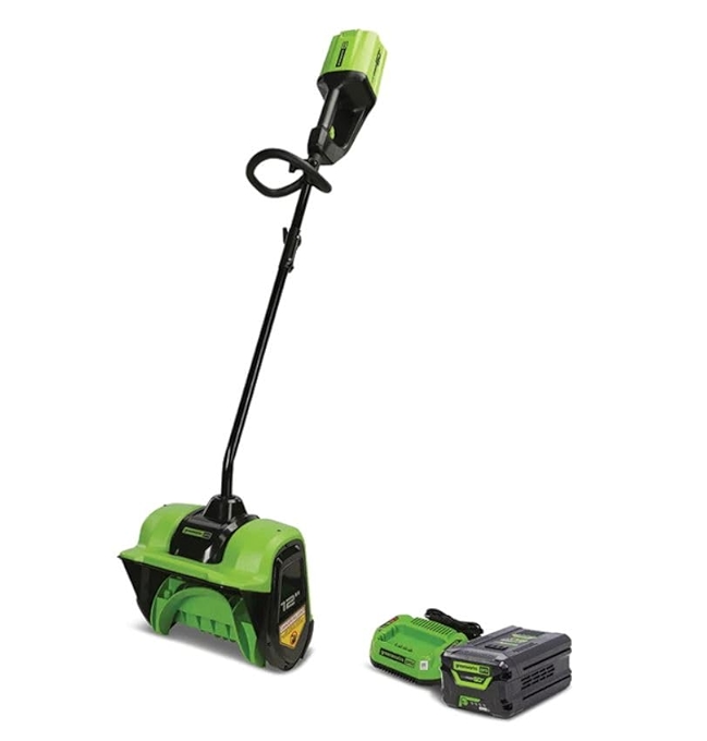 Greeworks 60V 12英寸雪铲（含电池及充电器）