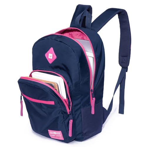 Kit Mochila Hang Loose + Estojo Original Feminino Escolar Moderno Meninas Trabalho Faculdade