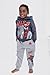 Marvel Spider-Man Miles Morales Big Boys Fleece Pullover Hoodie and Jogger and Pants Outfit Set Gray 10-12