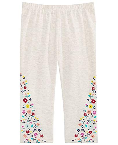 First Impressions Baby Girls Floral-Print Leggings (Heather Dune, 12 Months)