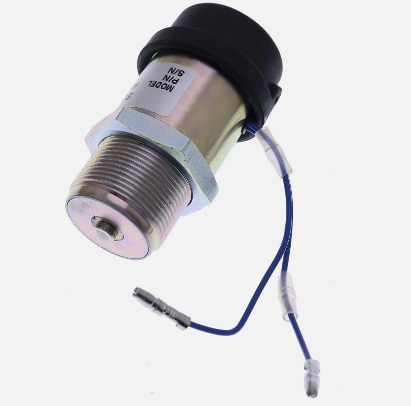 30A87-00060 Fuel Solenoid 12V for Mitsubishi K3B K3E K4D S3L S3L2Y1