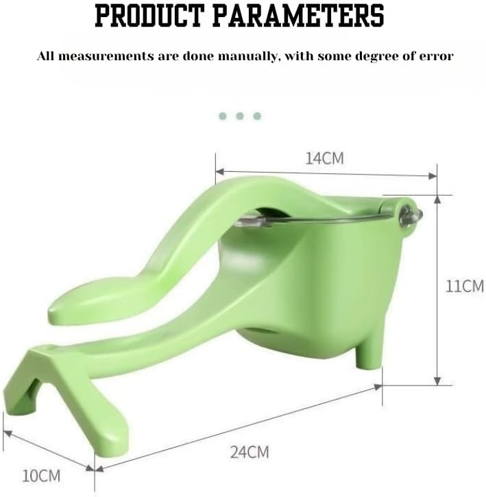Miniatura 6 de Exprimidor manual de cítricos  Exprimidor manual de limón para naranja, lima, pomelo  Extractor de jugo resistente  Exprimidor de mano fácil de usar