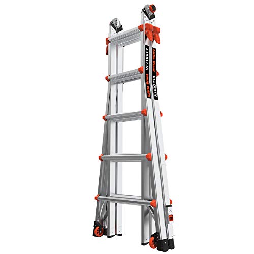 Little Giant Ladder Systems 15422-801 Velocity 22 Type IA w/Ratcheting Levelers