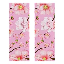 RATGDN Sports Cooling Towel 2 Pack–Pink Cherry Blooming Fast Drying Towels, for Yoga, Sport, Running, Gym, Workout, Camping, Fitness, Workout & More Activities