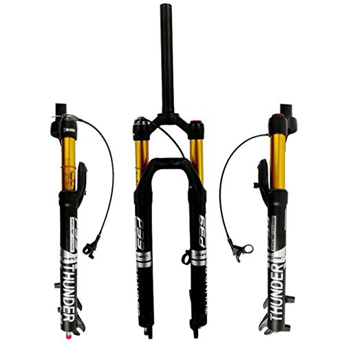 MTB �o�C�N�t�H�[�N27" 29" �G�A�T�X�y���V���� ���o�E���h���� �X�g���[�g�X�e�A���[1-1/8" �g���x��100mm �f�B�X�N�u���[�L �����[�g���b�N�A�E�g 9mm QR 1845g(Silver,27.5in)