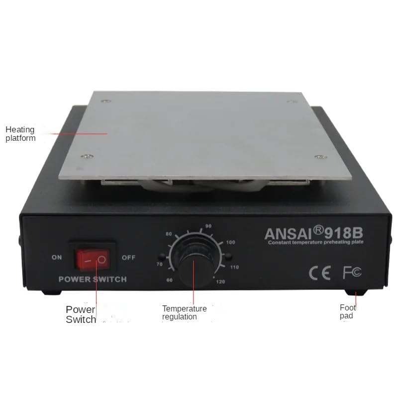 Separatore dello schermo, Macchina for la riparazione dello schermo, Riscaldamento automatico, Lastra di metallo, Rimozione del vetro, 2 in 1, Separatore for la riparazione del telefono per profession