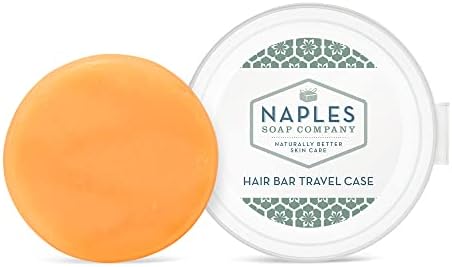 Naples Soap Company, Protein Enriched, 50-75 Use, Solid Hair Conditioner Bar, Eco-Friendly Haircare, Helps Ensure Vibrant, Healthy Hair, All Hair Types, Florida Fresh, 1 oz