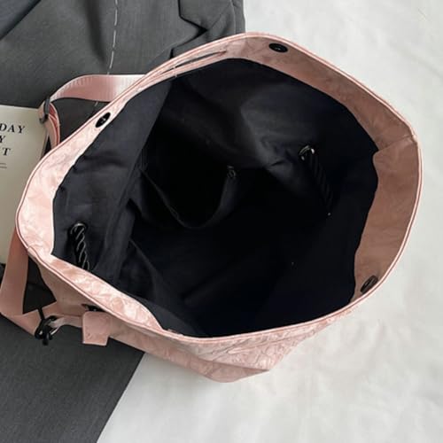 Casual Large Capacity Foldable Tote Bag for Women Commuter Handbag Adjustable Straps Shoulder Cross Body Bags 20253