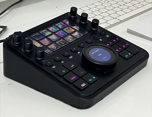 Anti-Slip Desktop Stand for Loupedeck CT Professional Streaming and Video Editing Controller Stable Mount Black