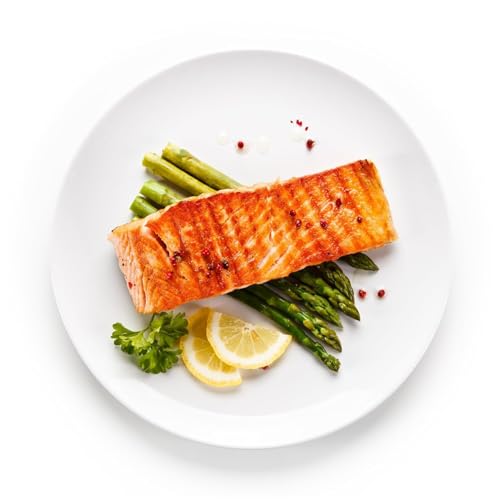New York Steak & Seafood Set of Frozen Salmon Filets - Skinless Salmon Fillets of 8 oz Each - Omega-Rich Norway Atlantic Salmon Filets without Skin (4 Fillets, 8oz) - Thumbnail 5