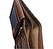 BMF Embroidered Genuine Leather Wallet Brown Authentic