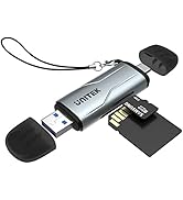 Unitek SD Card Reader, USB 3.0 Type C Memory Card Adapter Supports SD/Micro SD/TF/SDHC/SDXC/MMC, ...