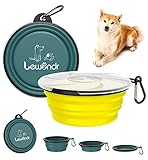 Material Seguro: Este plato de viaje está hecho de silicona de alta calidad de alimentos, insípido, libre de contaminación y seguro. Adecuado para el uso de las mascotas.