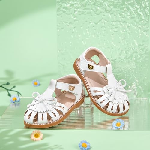 Image of GINFIVE Toddler Girls Sandals Girls Toddler Sandals Little Girls Kids Shoes