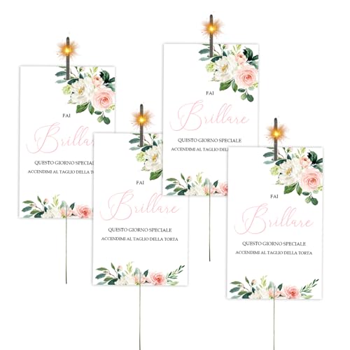 CORMAR Etichette Scintille Luminose Matrimonio Biglietti Stelline Scintillanti in Cartoncino di Alta Qualità Decorazioni Matrimonio 75 pezzi (3)