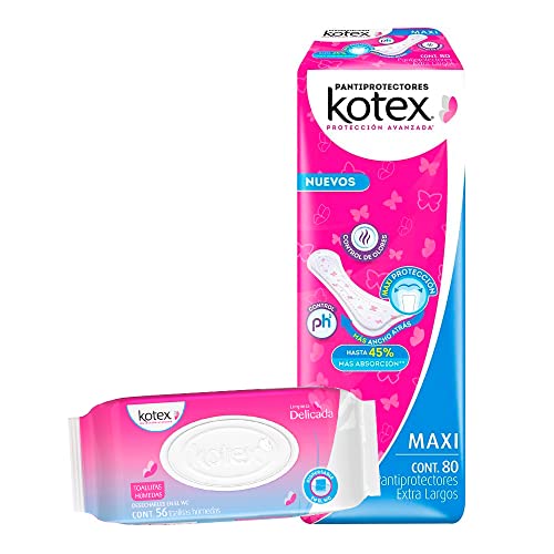 pantiprotectores kotex Marca Kotex