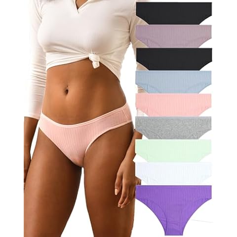 FINETOO Lot de 9 Culottes en Coton Cover