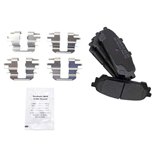 Image of TRQ Rear Brake Pad & Rotor Kit Compatible with 2008 Subaru
