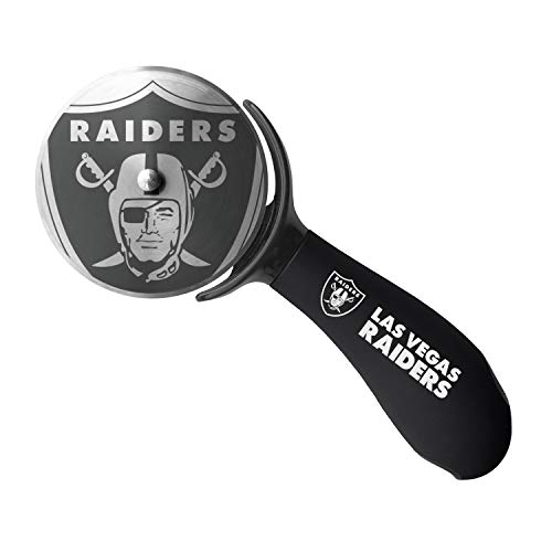 Las Vegas Raiders Sports Vault NFL - Cortador de pizza, hogar, accesorios de cocina, fiestas, accesorios Cover