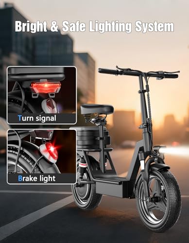 1000W Peak Motor Electric Scooter for Adults, 25MPH Top