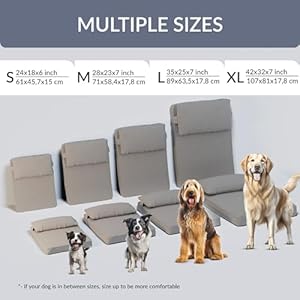 Washable Dog Bed – Memory Foam Crate Pad Dog Bed Orthopedic Dog Bed – Large Breed Super Tough Dog Bed – Big Dog Beds for Extra Large – Clearance Dog Bed Washable Cover Dog Bed with Pillow Square
