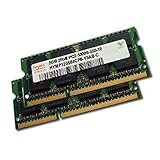 4GB Dual Channel Kit HYNIX original 2 x 2048MB 200 pin DDR2-800 (PC2-6400) SO-DIMM double side für DDR2 NOTEBOOKs