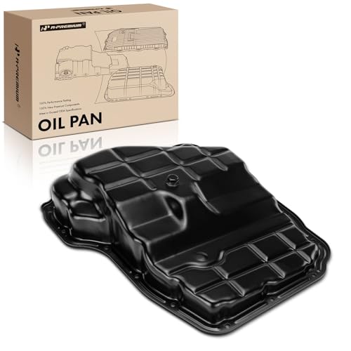 A-premium Transmission Oil Pan With Drain Plug Compatible With 65rfe 68rfe 54...