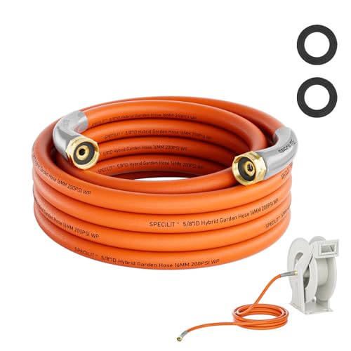 SPECILITE Garden Hose 15 ft x 5/8in Heavy Duty Leader Hose with Connector by SPECILITE - Used condition - CA$32.74