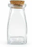 Pote de Vidro 120ml com Tampa de Rolha – Mini Pote Hermético para Lembrancinhas, Doces, Temperos e Decoração (10)
