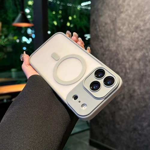 RNOZX For iPhone 16 Plus�p�V���R���n�C�u���b�h�}�b�g�X�}�z�P�[�X �}�O�l�b�g�����C�����X�[�d�Ή� �ϏՌ��J�o�[�iFor iPhone 16 Plus�p/�O���[�j