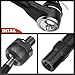 A-Premium Set of 4, Front Inner & Outer Tie Rod End Kit, Compatible with Ford Explorer 98-01, Ranger 98-11, Mazda B2300 01-09, B2500 98-01, B3000 98-07, B4000 98-09, Mercury Mountaineer 98-01