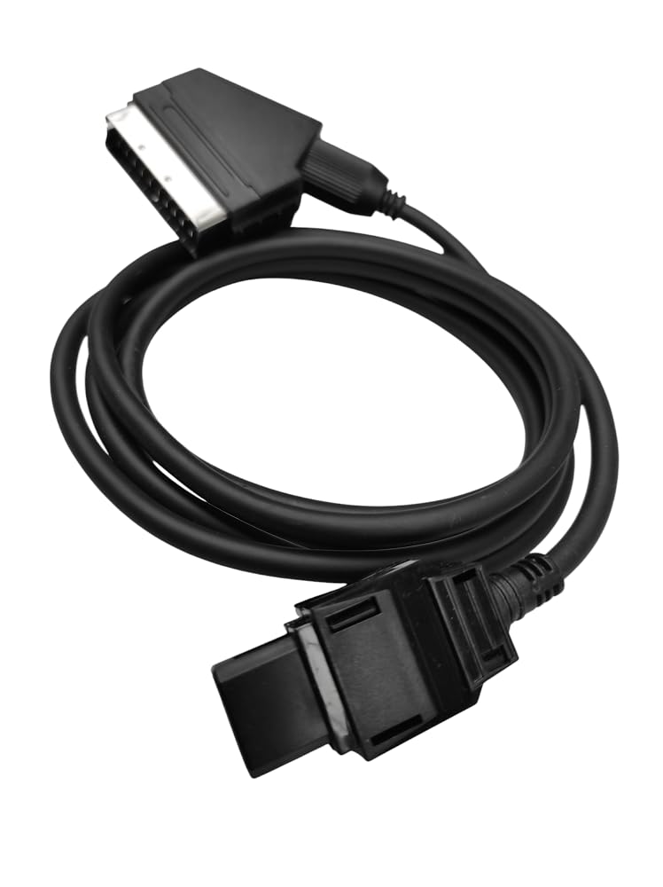 Link-e : cable de conexión peritel scart rgb audio/video para la consola de juegos Nintendo NES