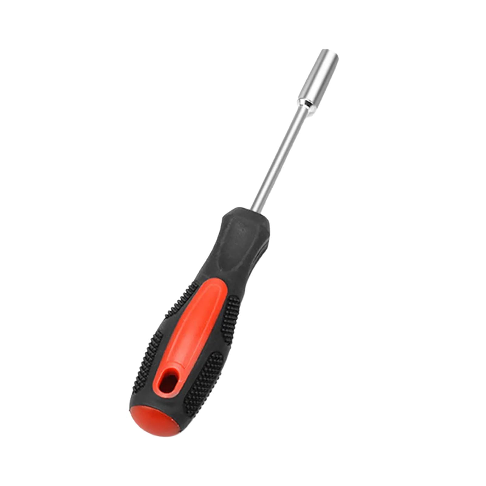 Tsophreniq R Black 2Pcs Multifunctional Adjustable Screwdriver Handle Drive Bit Holder Grip Tool Nonslip Tool Handle
