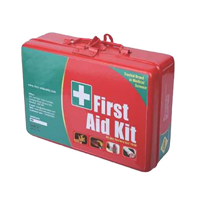 First Aid Kit / Medical Emergency Kit (with Aluminium Metal Box