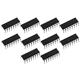 Ausi CD4017BE Dezimalzähler mit zehn dekodierten Ausgängen Impulsverteiler 10er-Pack