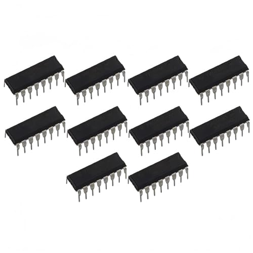 Ausi CD4017BE Dezimalzähler mit zehn dekodierten Ausgängen Impulsverteiler 10er-Pack